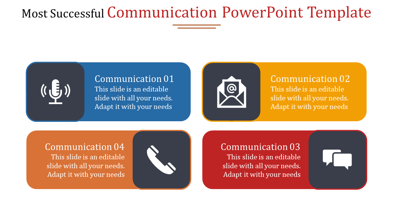Free - Find our Collection of Communication PowerPoint Template